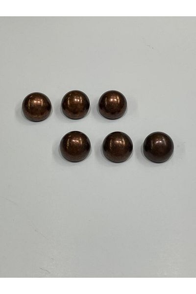karantuhafiye Coat Jacket Trench Coat Button Domed Special Coating Matte Copper Antique Set of 6 2.2 cm