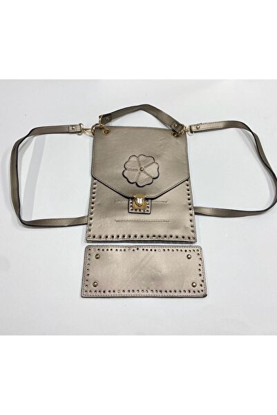 karantuhafiye Σετ πλεξίματος χειρός και σακίδιο πλάτης / Τεχνητό δέρμα