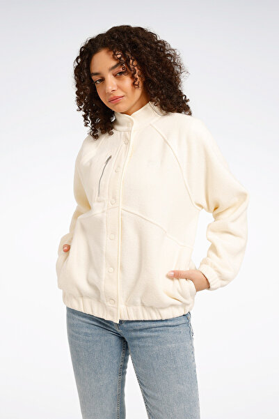Reebok BOUKLE JACKET Ekru Kadın Mont