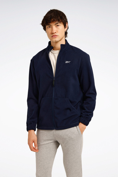 Reebok ID -F FLEECE FZ Синій чоловічий фліс
