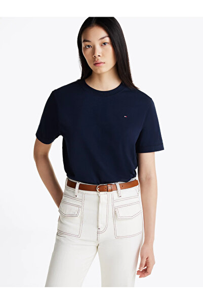 Tommy Hilfiger Γυναικείο T-shirt WW0WW43597 Μπλε
