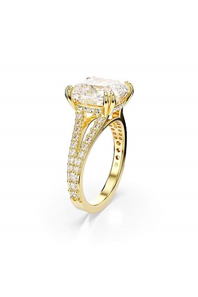 Swarovski Stilla Goldfarbener Ring 5693502/cfg