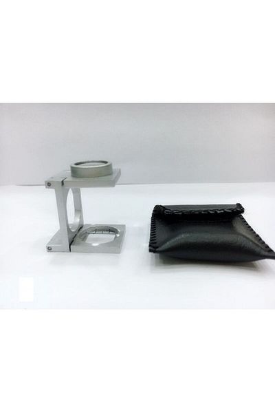 Nikula 1 Cm Full Steel Coated Full Steel Coated Folded Magnifier Th-9008A