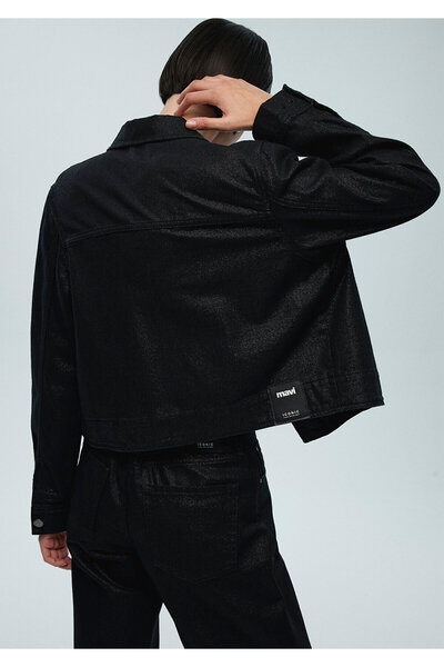 Mavi Tanya Iconic Сірий блискучий джинсовий піджак 1110477-88595