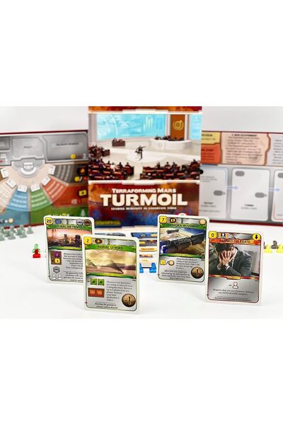 Stronghold Games Terraforming Mars: Turmoil - Politics, Global Events & New Challenges Await!