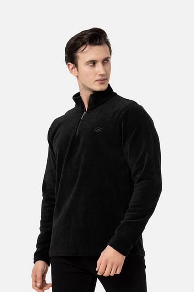 Scooter Half Zippered Polar Black Men's M1517ts