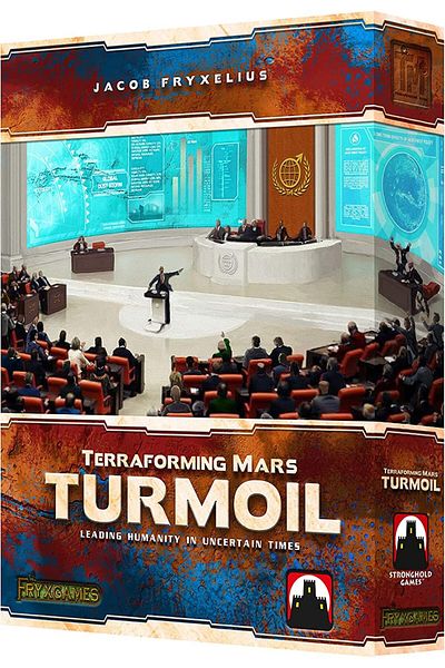 Stronghold Games Terraforming Mars: Turmoil - Politics, Global Events & New Challenges Await!