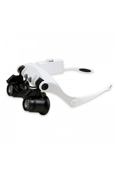 Nikula Magnifying Glass With 10X-25X Lens 9892G-3A For Jeweler Watch Repair
