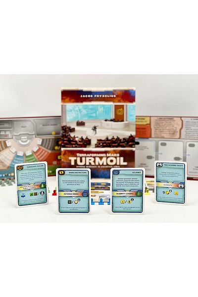 Stronghold Games Terraforming Mars: Turmoil - Politics, Global Events & New Challenges Await!