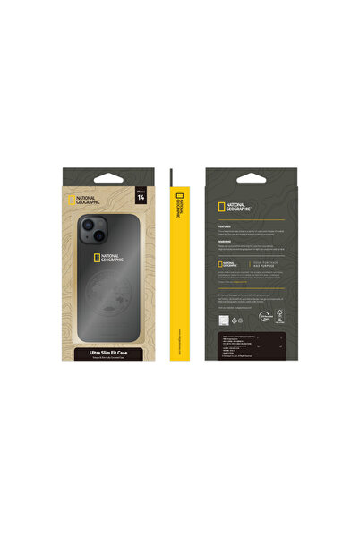 NATIONAL GEOGRAPHIC Global Seal Ultra Slim Fit Case (iPhone 14) - Black