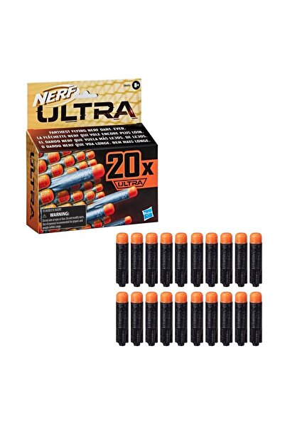 Nerf Ultra 20-Dart Yedek Paketi -- Nerf Ultra Blaster'lar için 20 Resmi Nerf Ultra Dart içerir