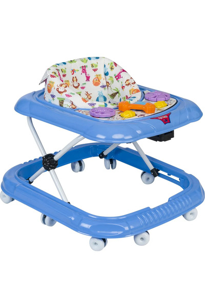 Tommybaby Balıklı Yürüteç Örümcek Bebek Yürüteç 3 Kademeli Oyuncaklı 10 Teker...