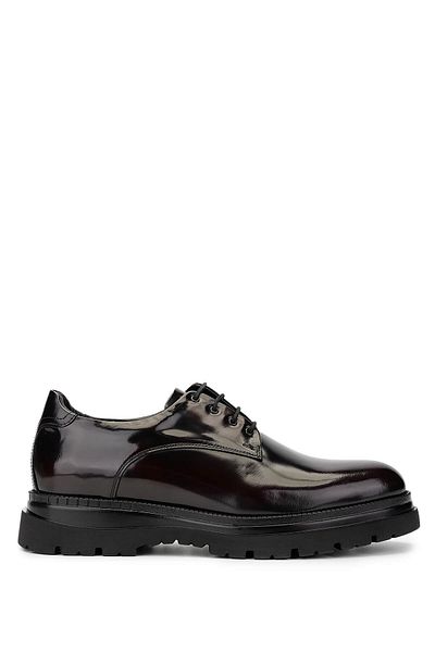 Tamer Tanca Men's Genuine Leather Claret Red Casual Shoes