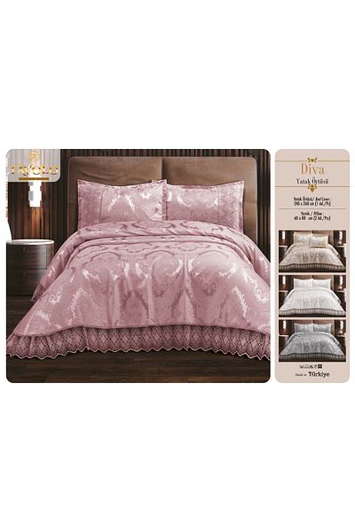 TAVOLO Di̇va Luxury Lace Bed Cover