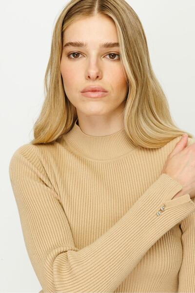 Ghisa Selanik Triko Tunik Camel