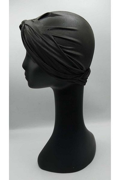 Differenza Boneta din piele neagra