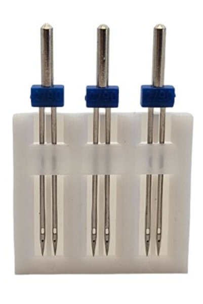 CANARY Çiftli iğne Reçme ve nervür dikişi (90/2mm)