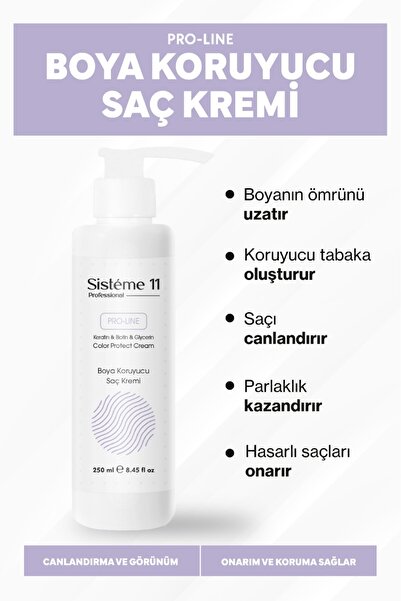 Sistéme 11 Sisteme 11 Boya Koruyucu Saç Kremi 250 ml