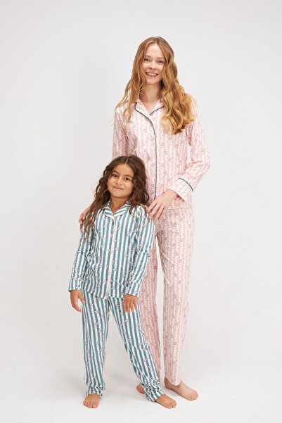 LILIAN طقم بيجامة أرنب للأم والابنة يُباع بشكل منفصل بأسعار مختلفة