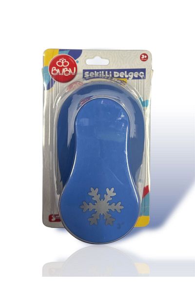 Bubu 7.6 cm Eva and Paper Punch - Bu-Bu Shaped Snowflake, 3 XXL Bubu-De0016