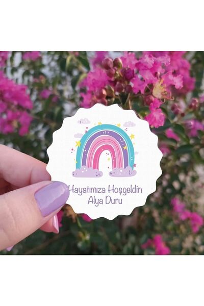 Yaşam Baskı Bebek Çocuk Ahşap Magnet - 20 Adet