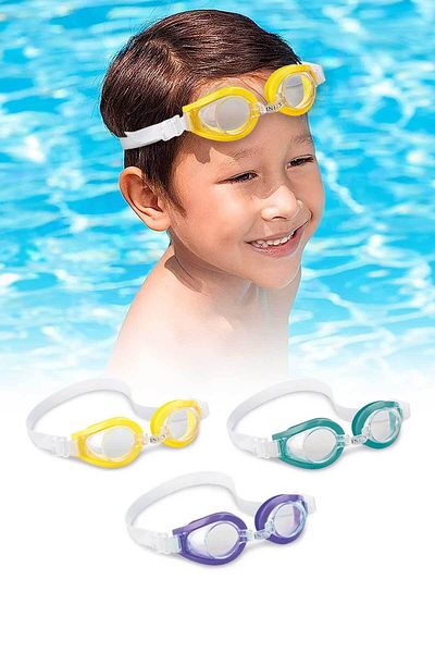 Intex 3 Color Swimming Goggles - Ig55602