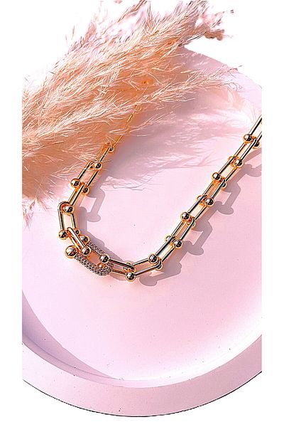 TREND Vip Set - Tiffany Necklace, Earrings and Bracelet Steel