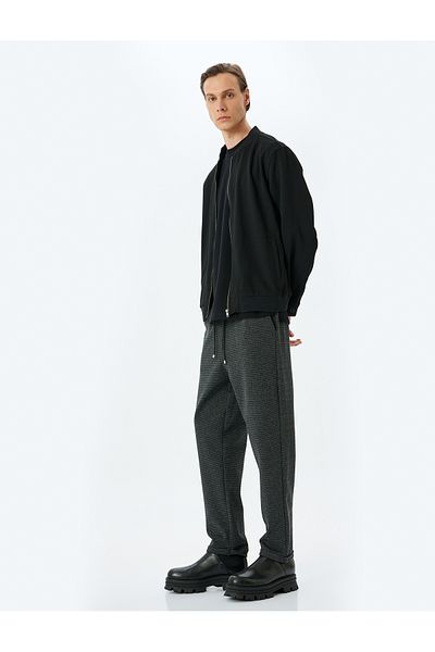 Koton Folded Leg Tie Waist Sweatpants