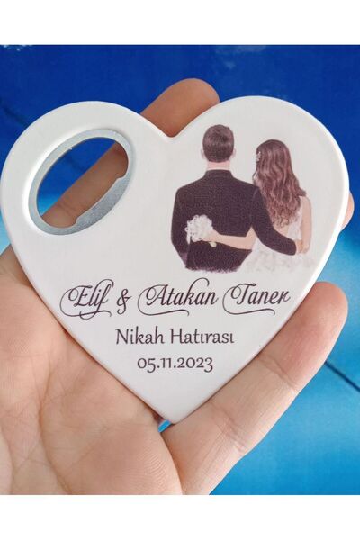 Nehir (10 ADET) KALP AÇACAK MAGNET-YENİ DOĞAN,6AY KINASI, NİŞAN,NİKAH,SÖZ,KIN...