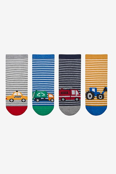 Penti Момчешки чорапи от 4 части Colorful Vehicles