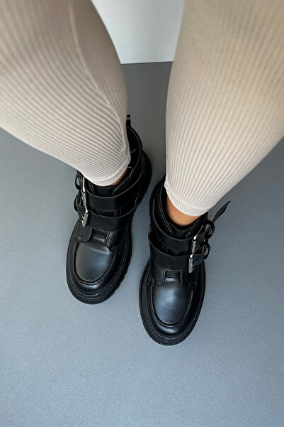 Mupa Shoes Μαύρα γυναικεία μποτάκια