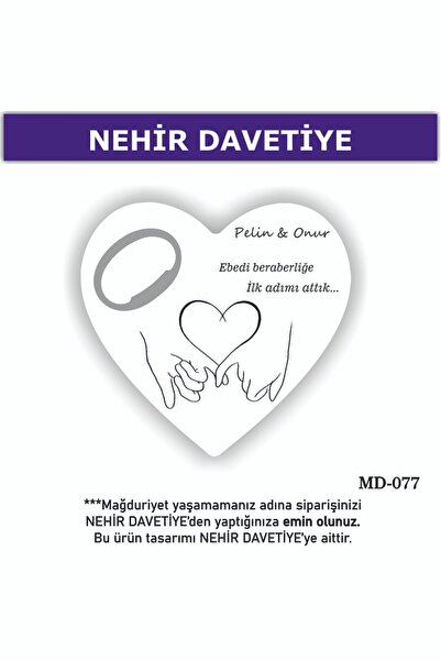 Nehir (10 ADET) KALP AÇACAK MAGNET-YENİ DOĞAN,6AY KINASI, NİŞAN,NİKAH,SÖZ,KIN...