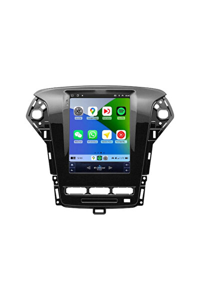 Genel Markalar Ford Mondeo Tesla Ekran 2010-2014 ( 4+64 ) Uyumlu Carplay Android Destekli Navigasyonlu Teyp