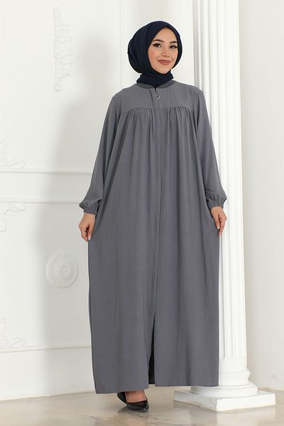 OKTAYUSTA COLLECTİON Mevlana Cut Daily Abaya with Robe