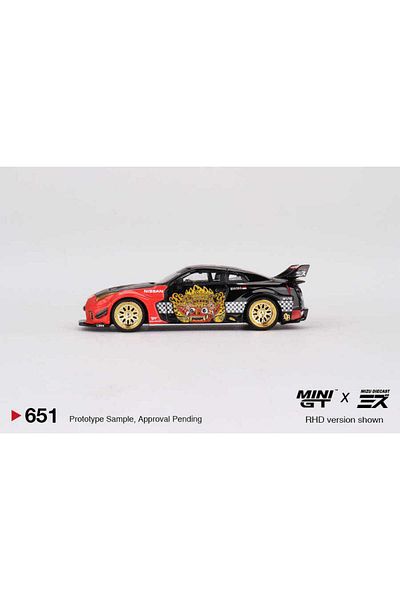 mini gt 164 رطل-Silhouette Works Gt Nissan 35Gt-Rr Barong Mgt00651-R