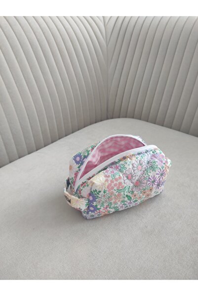 fanem Makyaj Çantası, Seyahat Çantası, Ruj Çantası, Organizer 7x7x13 küçük boy