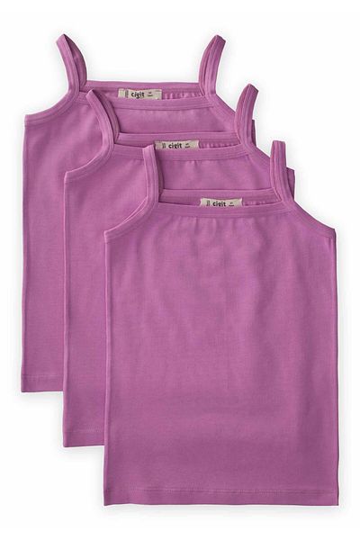Cigit Lilac Rope Strap Girls Athlete Τριπλό Σετ