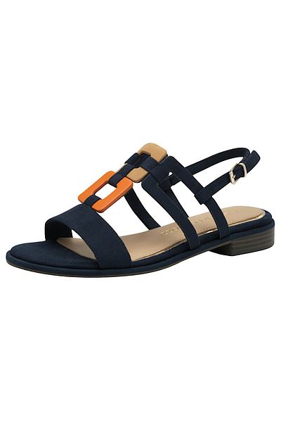 Marco Tozzi Damen Sandalen 2-28107-42 Blau 89a Navy Comb Kunstleder