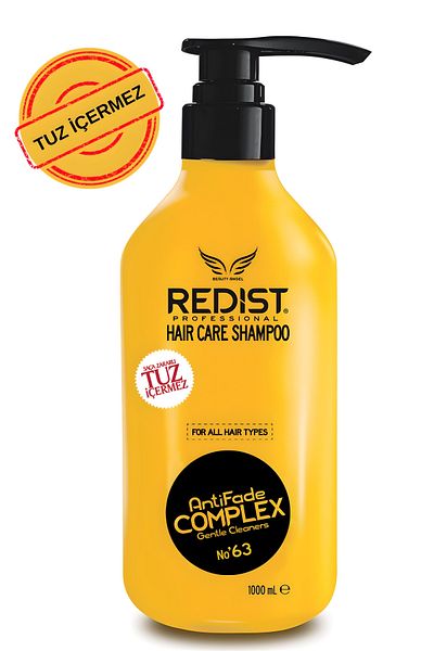 Redist Salt-Free Brazilian Blow Dry Shampoo - Long-Lasting Smoothness and Care - Vegan Formula 1000 ml
