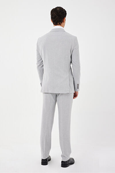 ACTUAL Men's Gray Suit - 4058-A. Model 3