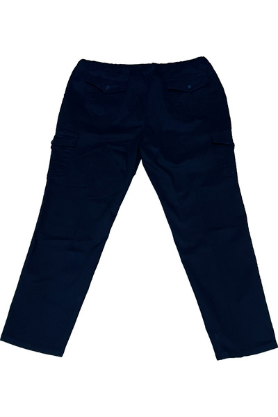 Surco Παντελόνι Lycra Plus Size με ελαστική μέση και τσέπες Cargo