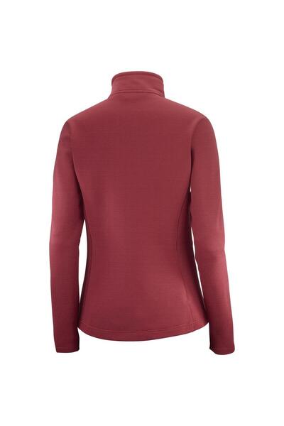 Salomon Sntıal Warm Fleece Fz W Kadın Yün Sweatshırt