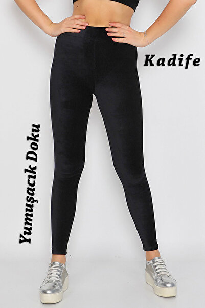 Alışveriş Sokağı Βελούδινο κολάν παντελόνι στενής εφαρμογής Αποκτήστε μαλακό μέγεθος Large