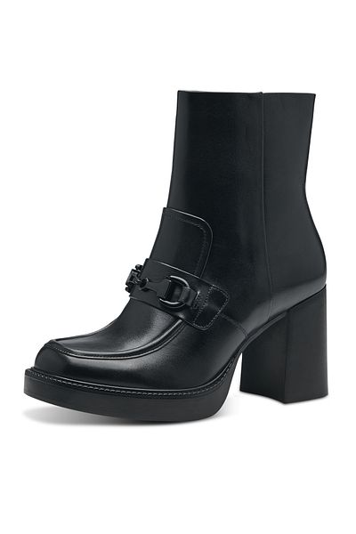 Tamaris Tamaris Black Booties Womens Shoes