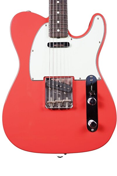 FENDER Custom Shop 1963 Telecaster NOS Elektro Gitar - Fiesta Red