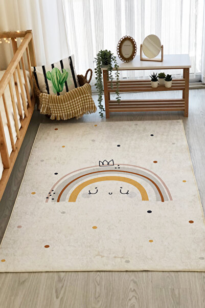 Evmila Baskılı 8mm Kalınlıkta Çocuk Halısı