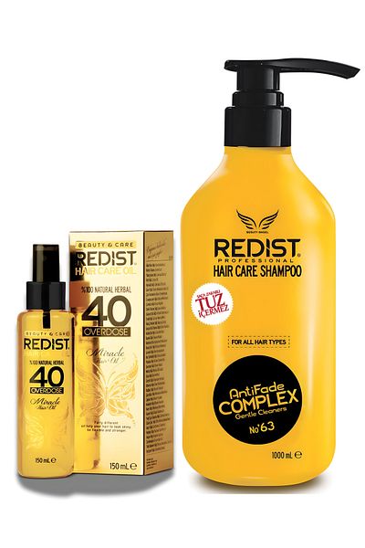 Redist 1000 ml Salt-Free Shampoo + 40 Plant Care Oil