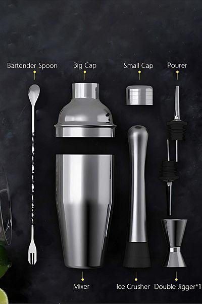 vosco 6 Piece Cocktail Set (750ml) Advantageous Package