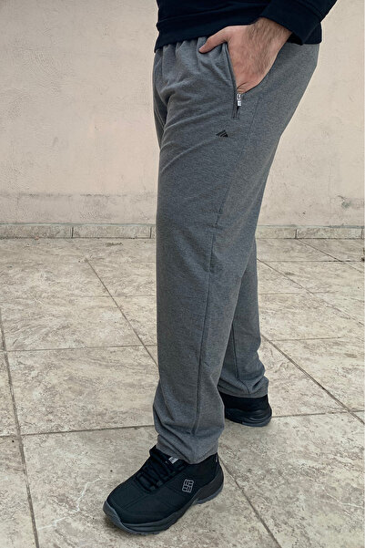 Remsa Spor Ανδρικό φούτερ 3 τσέπης Plus Size Anthracite