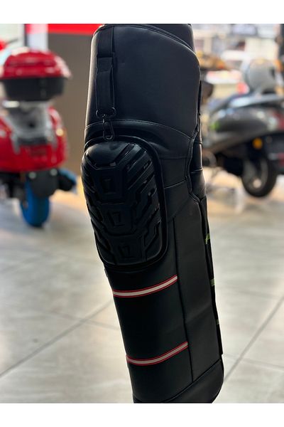 Prosev Silicone Wool Inner Leather Leg Protector -Neetwear - Black